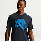 NikeCourt Men's Dri-FIT Tennis T-Shirt. Nike.com
